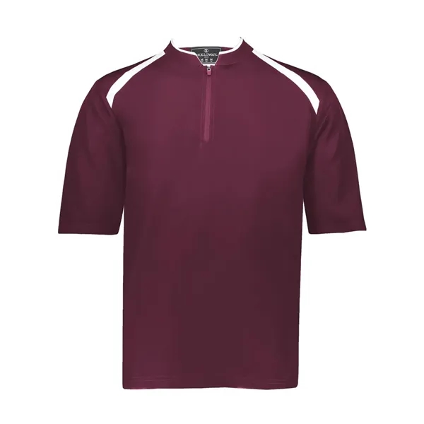 Holloway Clubhouse Short Sleeve Quarter-Zip Pullover... from ASI 84358 S&S Activewear