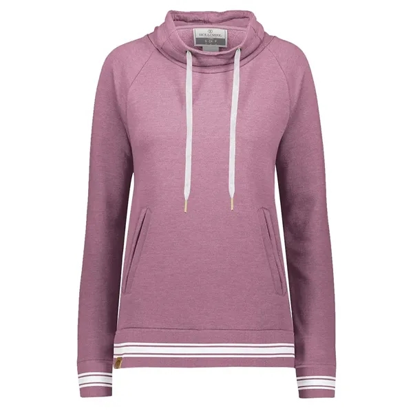 Holloway Women's Ivy League Fleece Funnel Neck Sweatshirt... from ASI 84358 S&S Activewear