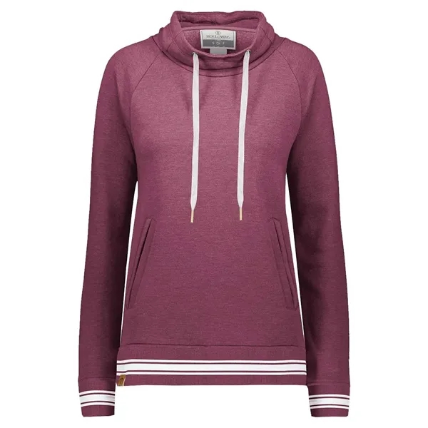 Holloway Women's Ivy League Fleece Funnel Neck Sweatshirt... from ASI 84358 S&S Activewear