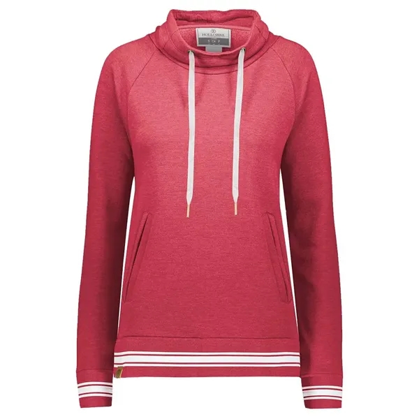 Holloway Women's Ivy League Fleece Funnel Neck Sweatshirt... from ASI 84358 S&S Activewear