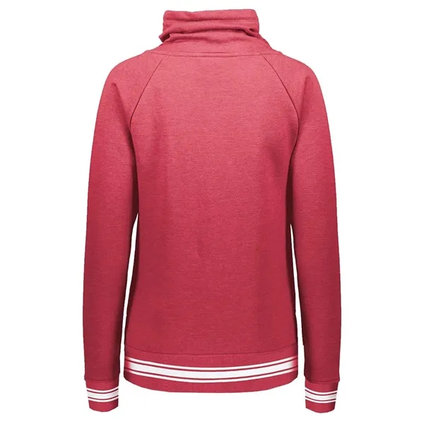 Holloway Women's Ivy League Fleece Funnel Neck Sweatshirt... from ASI 84358 S&S Activewear