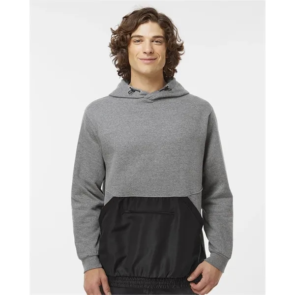 MV Sport Mixed Media Hooded Sweatshirt... from ASI 84358 S&S Activewear