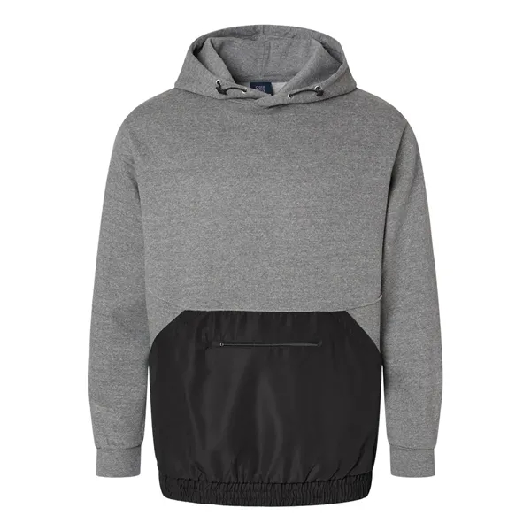 MV Sport Mixed Media Hooded Sweatshirt... from ASI 84358 S&S Activewear