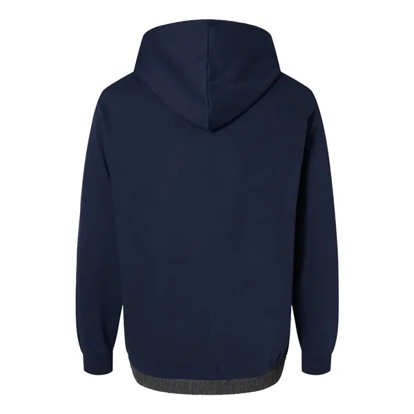 MV Sport Mixed Media Hooded Sweatshirt... from ASI 84358 S&S Activewear