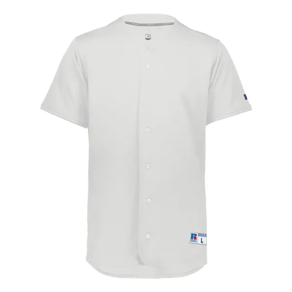 Russell Athletic Five Tool Full-Button Front Baseball Jersey... from ASI 84358 S&S Activewear