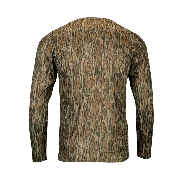Paragon Oxford Performance Camo Print Long Sleeve T-Shirt... from ASI 84358 S&S Activewear