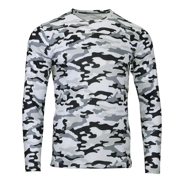 Paragon Woodland Performance Long Sleeve T-Shirt... from ASI 84358 S&S Activewear