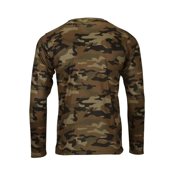 Paragon Woodland Performance Long Sleeve T-Shirt... from ASI 84358 S&S Activewear