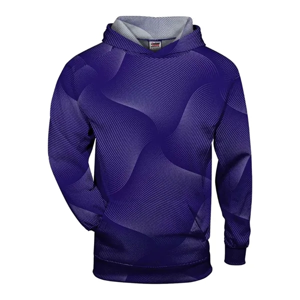 Badger Youth Warp Hooded Long Sleeve T-Shirt... from ASI 84358 S&S Activewear