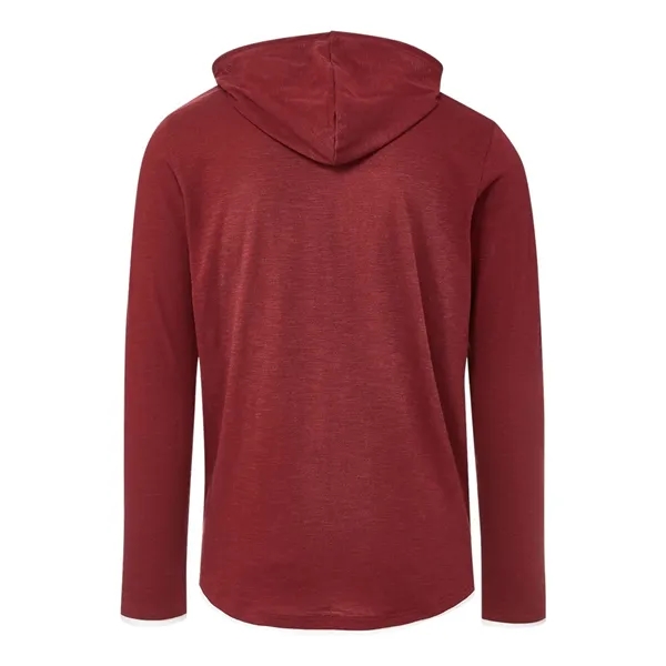 MV Sport Miles Slub Hooded Long Sleeve T-Shirt... from ASI 84358 S&S Activewear