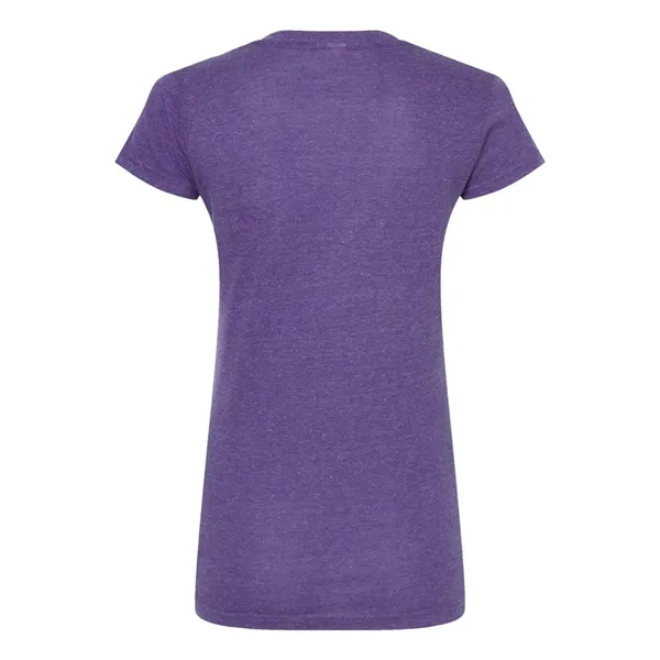 Tultex Women's Poly-Rich V-Neck T-Shirt... from ASI 84358 S&S Activewear
