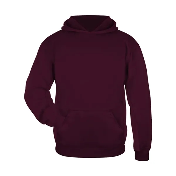 Youth moisture-management pullover hooded sweatshirt. Blank product.... from ASI 84358 S&S Activewear