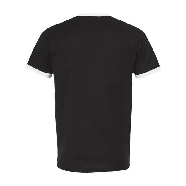 Tultex Unisex Fine Jersey Ringer T-Shirt... from ASI 84358 S&S Activewear
