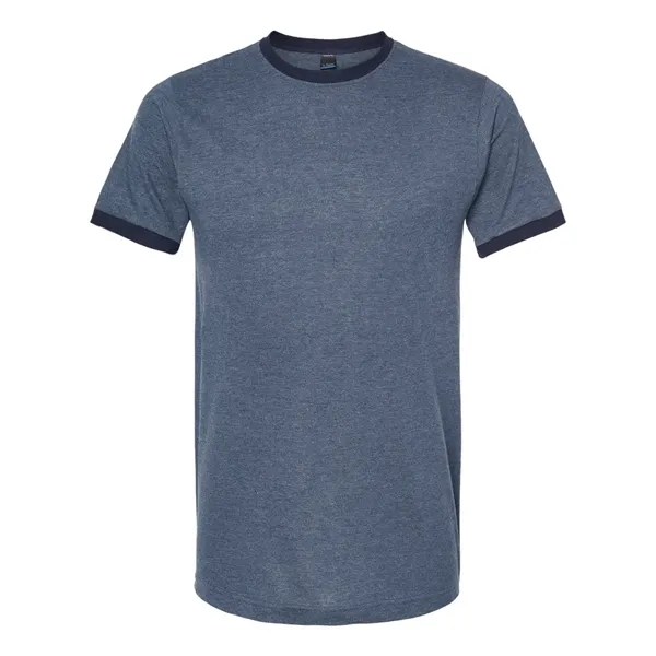 Tultex Unisex Fine Jersey Ringer T-Shirt... from ASI 84358 S&S Activewear
