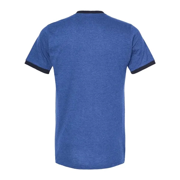 Tultex Unisex Fine Jersey Ringer T-Shirt... from ASI 84358 S&S Activewear