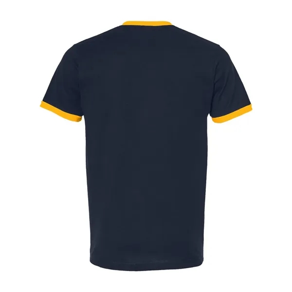 Tultex Unisex Fine Jersey Ringer T-Shirt... from ASI 84358 S&S Activewear