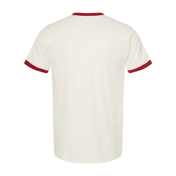 Tultex Unisex Fine Jersey Ringer T-Shirt... from ASI 84358 S&S Activewear