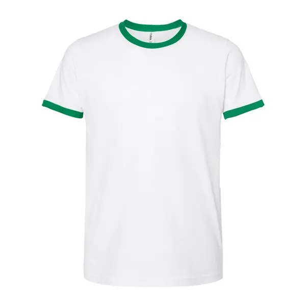 Tultex Unisex Fine Jersey Ringer T-Shirt... from ASI 84358 S&S Activewear