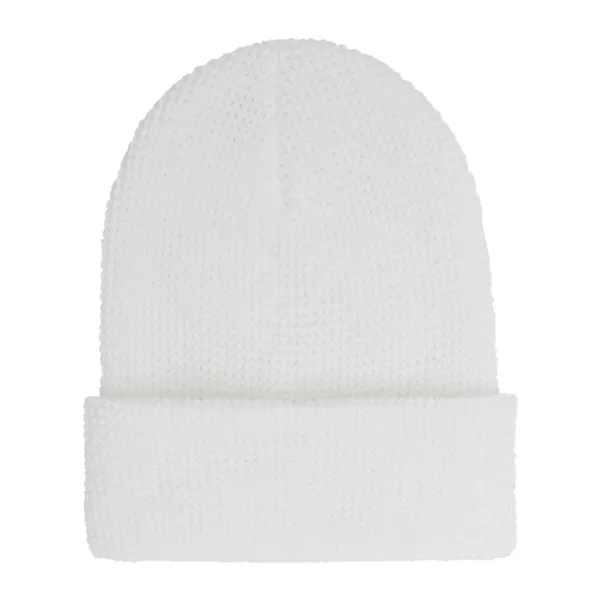 YP Classics Waffle Cuffed Knit Beanie... from ASI 84358 S&S Activewear