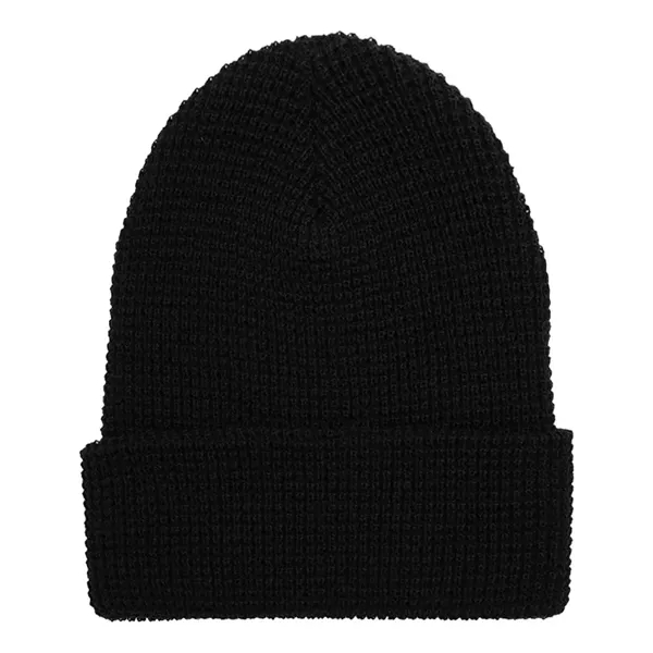 YP Classics Waffle Cuffed Beanie... from ASI 84358 S&S Activewear
