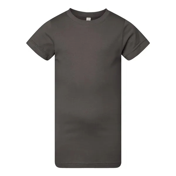 Girls' longer length t-shirt with taped neck. Blank product.... from ASI 84358 S&S Activewear