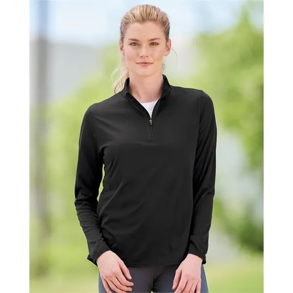 Women's Attain Quarter-Zip Pullover... from ASI 84358 S&S Activewear