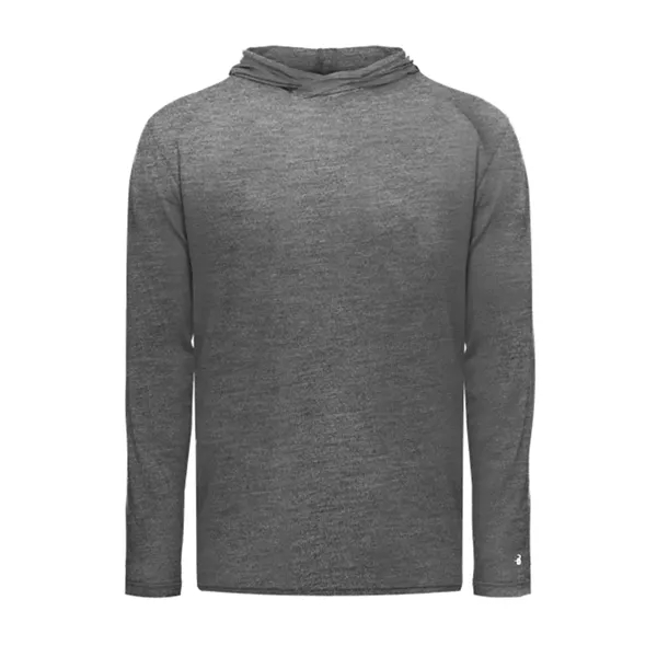 Badger Youth Tri-Blend Surplice Hooded Long Sleeve T-Shirt... from ASI 84358 S&S Activewear