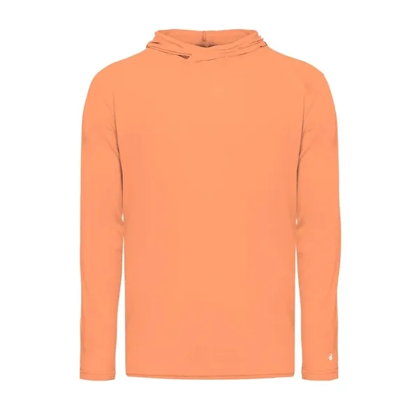 Badger Youth Tri-Blend Surplice Hooded Long Sleeve T-Shirt... from ASI 84358 S&S Activewear