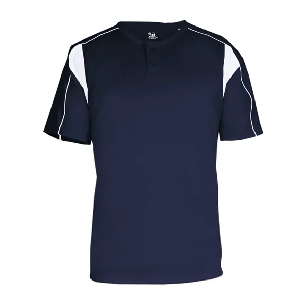 Two-button placket youth jersey... from ASI 84358 S&S Activewear