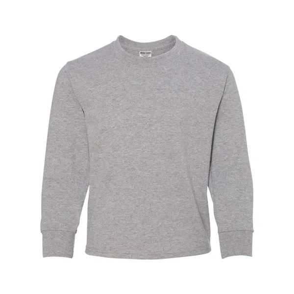 Youth long sleeve shirt with moisture wicking and double-stitched finishes.... from ASI 84358 S&S Activewear