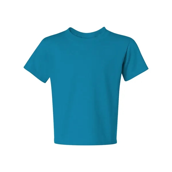 Youth 5.6 oz., 50% cotton / 50% polyester t-shirt. Blank product.... from ASI 84358 S&S Activewear