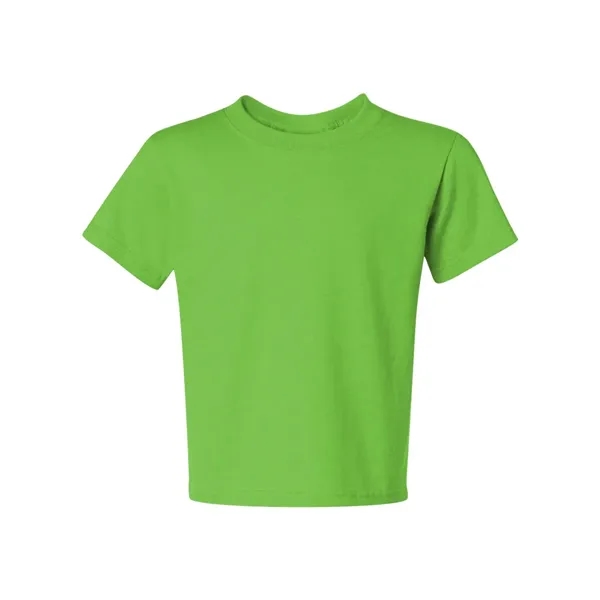 Youth 5.6 oz., 50% cotton / 50% polyester t-shirt. Blank product.... from ASI 84358 S&S Activewear