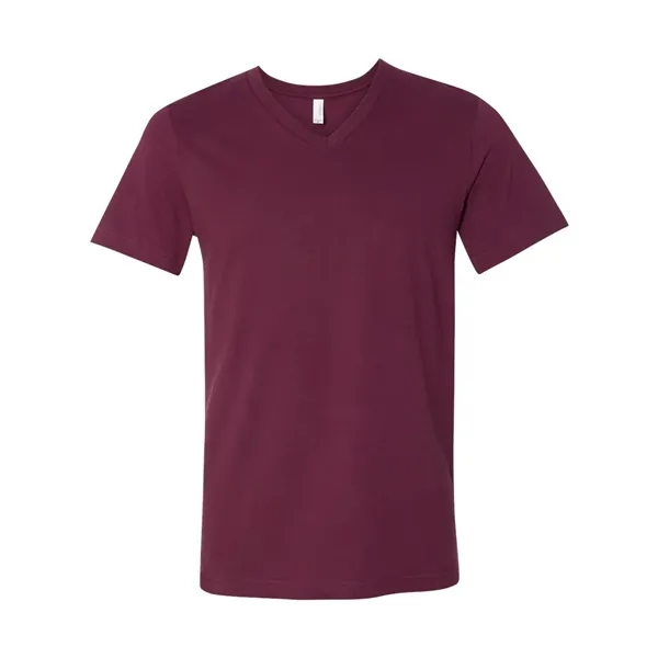 Adult short sleeve v-neck t-shirt with hemmed sleeves. Blank product.... from ASI 84358 S&S Activewear