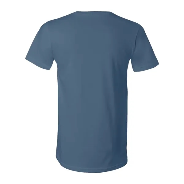 Adult short sleeve v-neck t-shirt with hemmed sleeves. Blank product.... from ASI 84358 S&S Activewear
