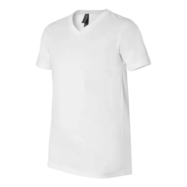 Adult short sleeve v-neck t-shirt with hemmed sleeves. Blank product.... from ASI 84358 S&S Activewear