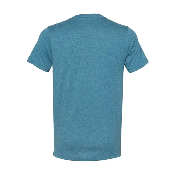 BELLA + CANVAS Unisex Heather CVC V-Neck Tee... from ASI 84358 S&S Activewear