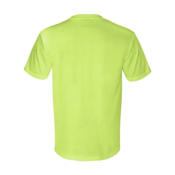 Adult pre-shrunk 100% cotton short sleeve t-shirt with a pocket, union... from ASI 84358 S&S Activewear