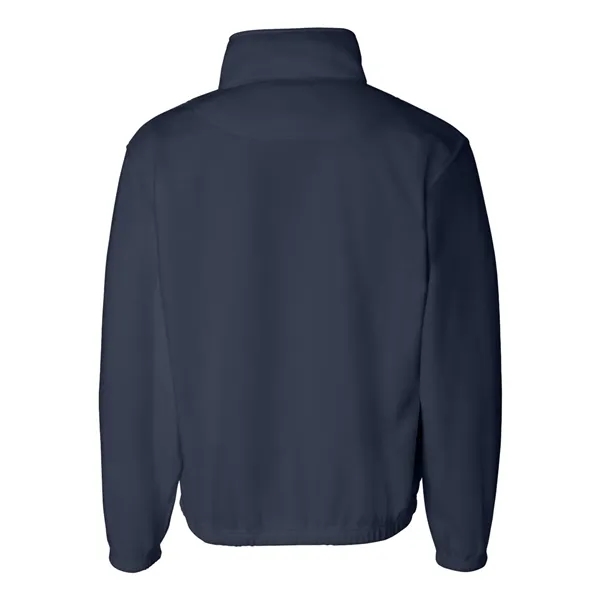 Polyester 1/4 zip fleece pullover. Blank product.... from ASI 84358 S&S Activewear