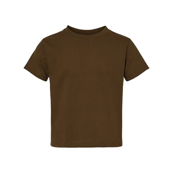 Youth, 5.5 oz. 100% cotton jersey knit short sleeve cotton T-Shirt.... from ASI 84358 S&S Activewear