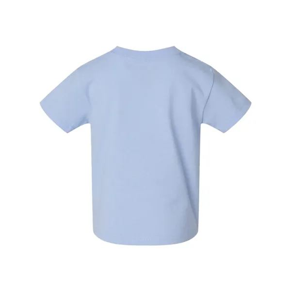 Toddlers 100% cotton jersey short sleeve T-shirt with ribbed crew neck.... from ASI 84358 S&S Activewear