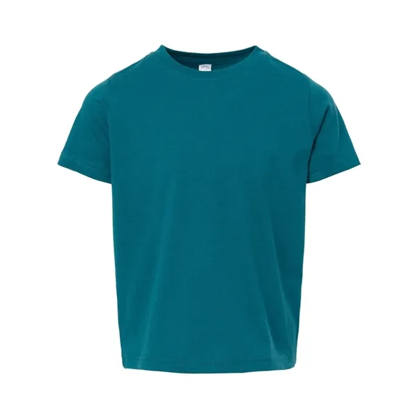 Fine jersey toddler T-shirt in 100% combed ringspun cotton. Blank product.... from ASI 84358 S&S Activewear