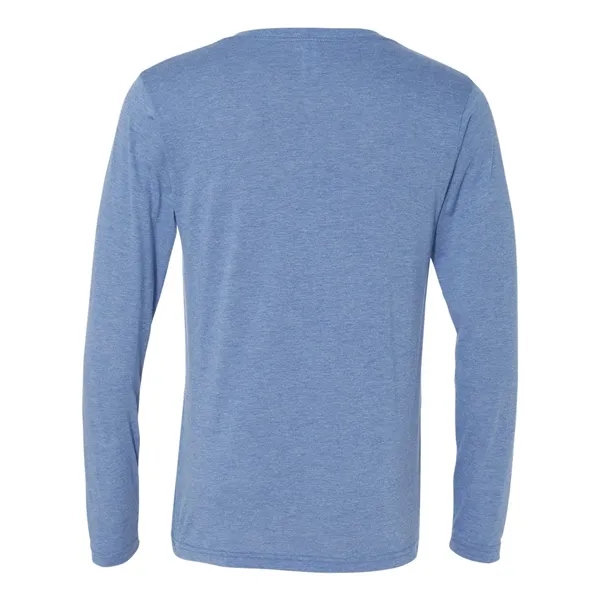 Lightweight and artful long sleeve V-neck T-shirt. Blank product.... from ASI 84358 S&S Activewear