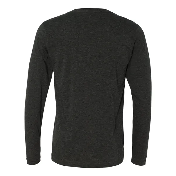 Lightweight and artful long sleeve V-neck T-shirt. Blank product.... from ASI 84358 S&S Activewear