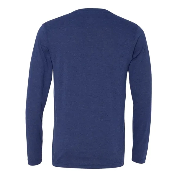 Lightweight and artful long sleeve V-neck T-shirt. Blank product.... from ASI 84358 S&S Activewear
