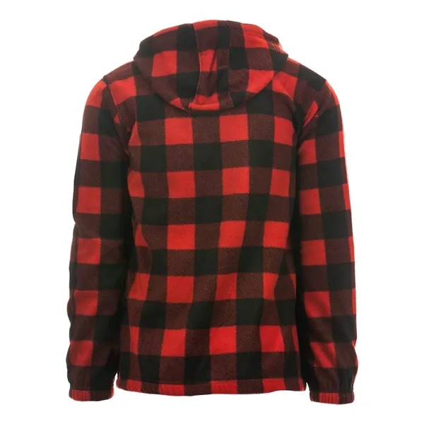 Burnside Polar Fleece Hooded Pullover... from ASI 84358 S&S Activewear