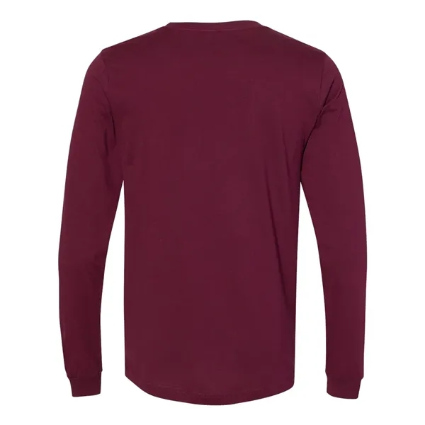 Adult long sleeve crewneck t-shirt with 2" rib cuffs. Blank product.... from ASI 84358 S&S Activewear