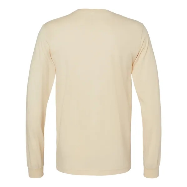 Adult long sleeve crewneck t-shirt with 2" rib cuffs. Blank product.... from ASI 84358 S&S Activewear