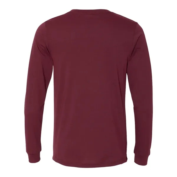 BELLA + CANVAS Unisex Heather CVC Long Sleeve Tee... from ASI 84358 S&S Activewear