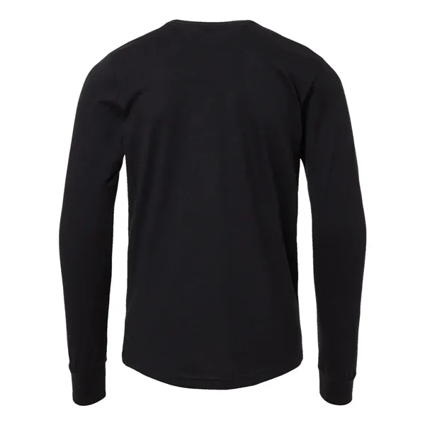 BELLA + CANVAS Youth Heather CVC Long Sleeve Tee... from ASI 84358 S&S Activewear