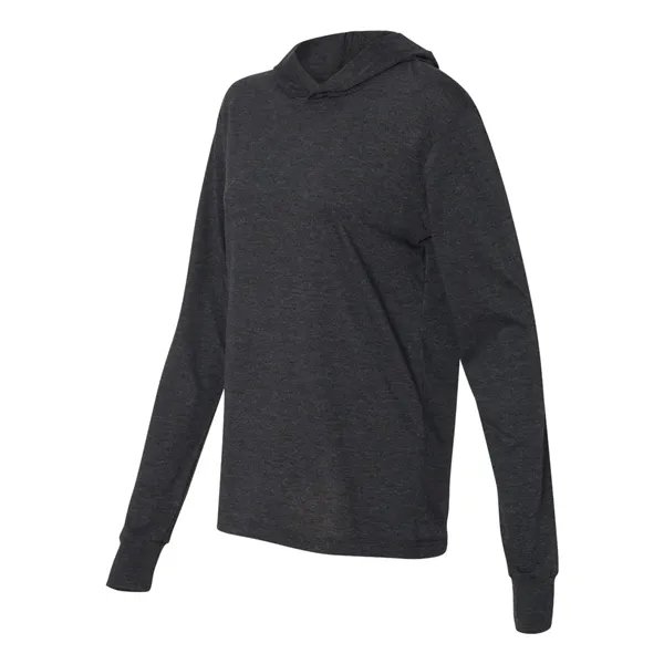 Adult long sleeve jersey hooded t-shirt. Blank product.... from ASI 84358 S&S Activewear
